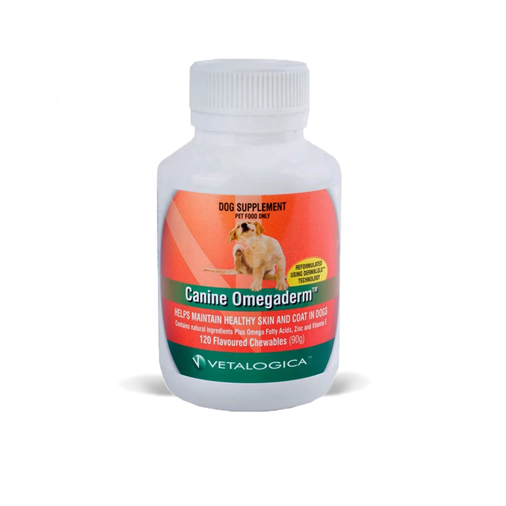 Vetalogica Dog Omegaderm 120 Chews