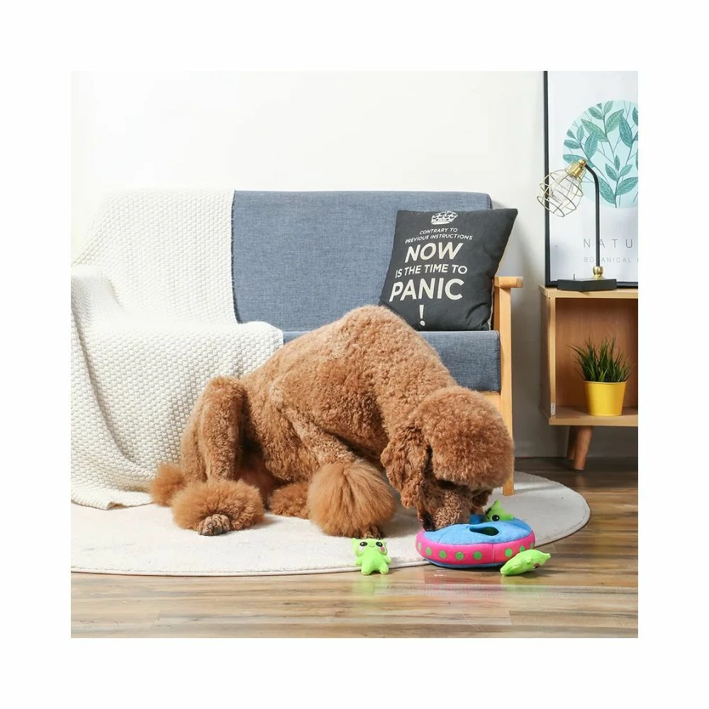 Prestige HugSmart Puzzle Hunter Space Paws Alien Dog Toy - Image 3