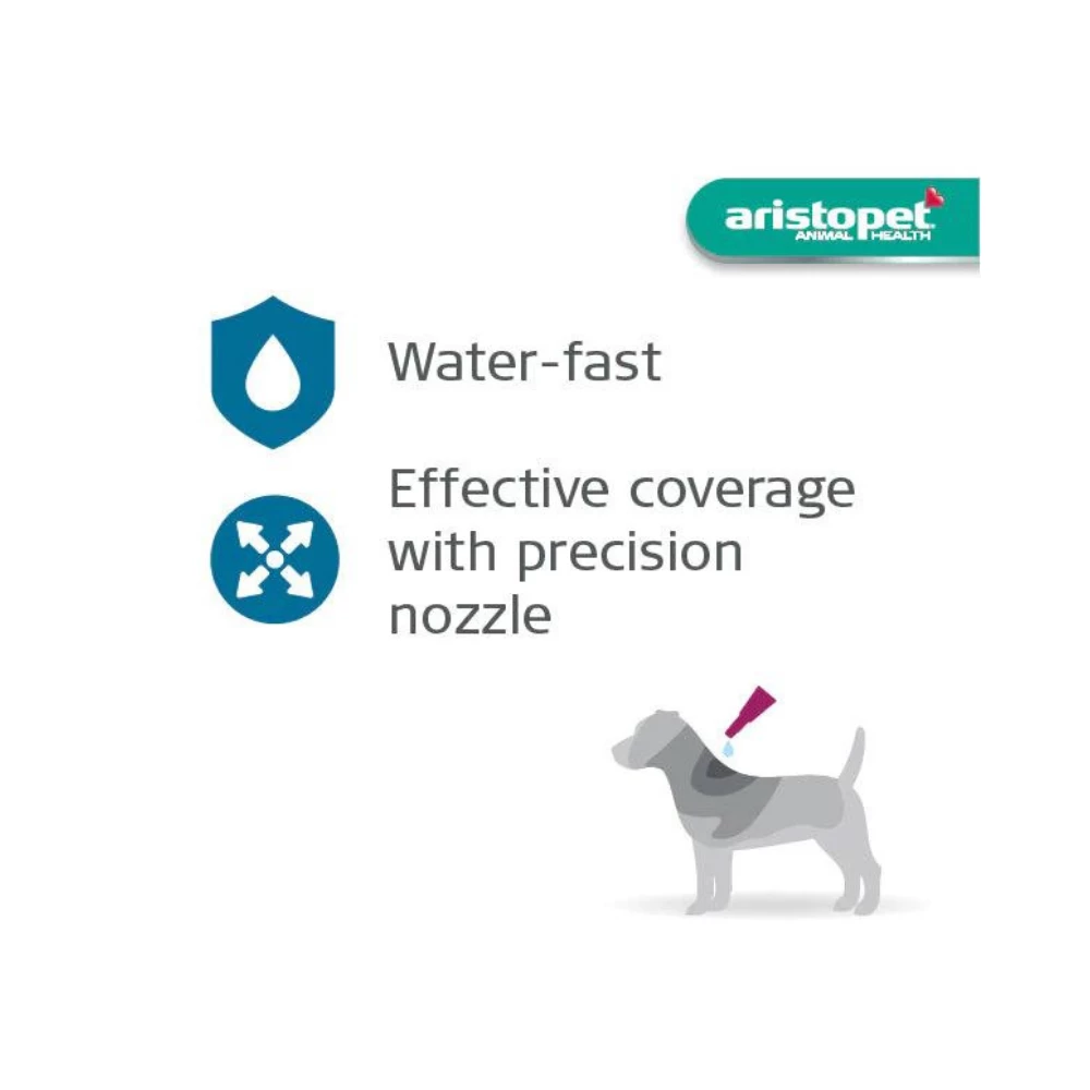 Aristopet Complete Flea & Tick Spot On Dog Medium 10-20kg Purple - Image 6