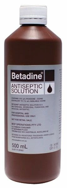 Betadine Antiseptic Solution 500ml