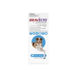 Bravecto Spot On Dog Large 44 - 88lbs Blue 1 Pack