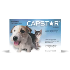 Capstar For Cats & Small Dogs 2 - 25lbs 6 Pack