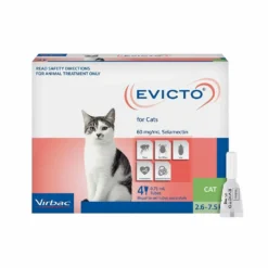 Virbac Evicto Cat 5.7 - 16.5lbs 4 Pack