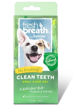 Tropiclean Clean Teeth Oral Care Gel 118mL