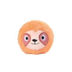 Prestige HugSmart Zoo Sloth Squeaker Ball Dog Toy