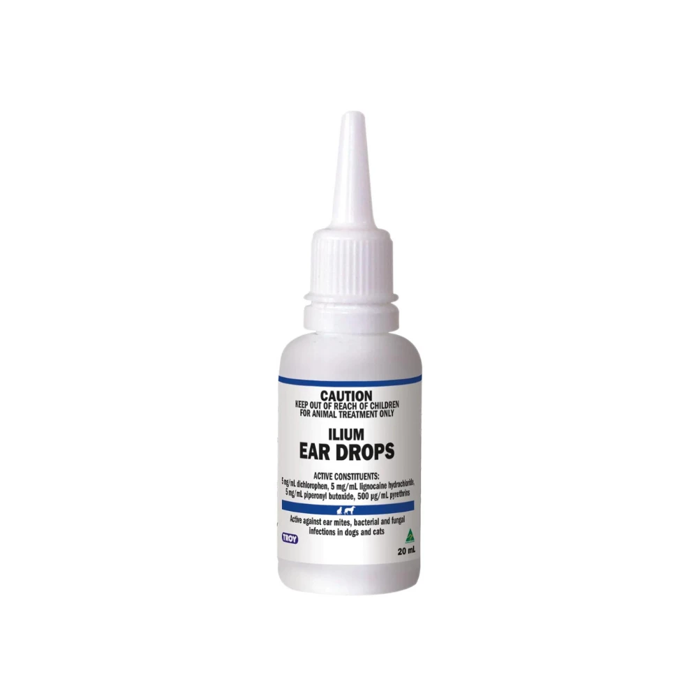 Troy Ilium Ear Drops 20ml