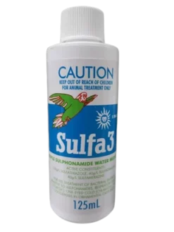 Inca Sulfa 3 Cage Birds Treatment Solution 125 ML