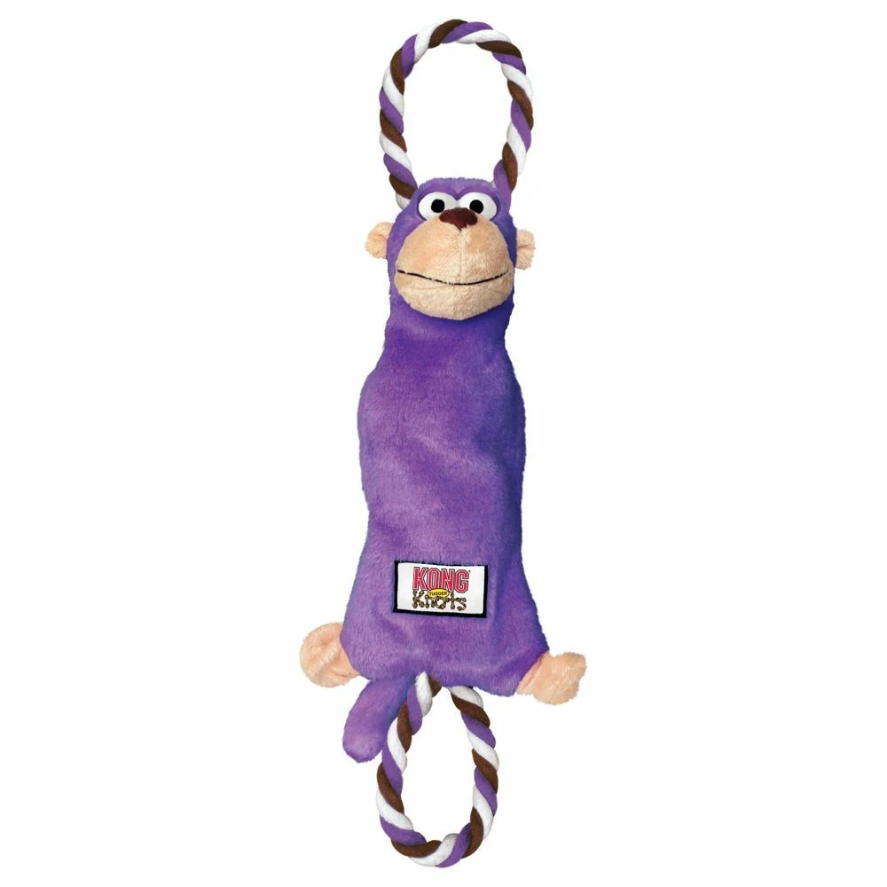 KONG Tugger Knots Monkey Dog Toy Medium/Large - Image 2