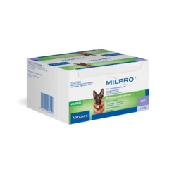 Milpro Broad Spectrum Allwormer Dog 11-55lbs 48 Tablets