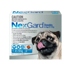 NexGard Chewables Dog Small 10.1 - 24lbs Blue