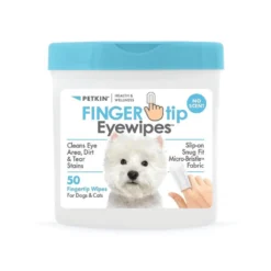 Petkin Fingertip Eye Wipes 50 Pack