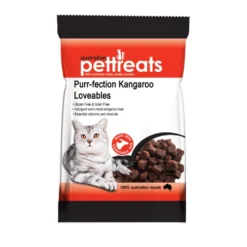 Purr-Fection Kangaroo Loveables Cat Treats 80g