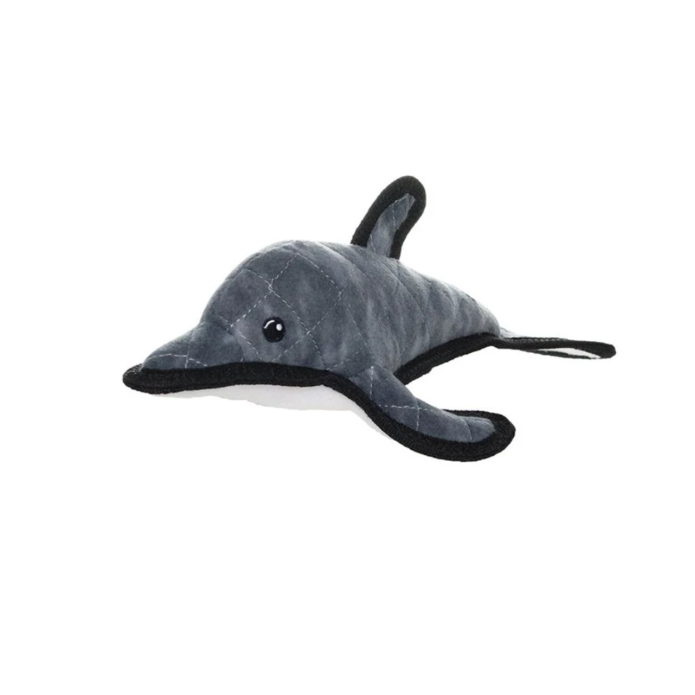 Prestige Tuffy Sea Creatures Dolphin Dog Toy - Image 2