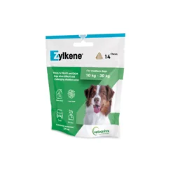 Zylkene Anxiety & Behaviour Dog Medium 22-66lbs Chews 225mg 14 Pack